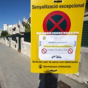 Un dels carrers on s’implementarà la nova zona blava d’Altafulla.