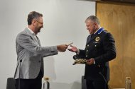 Presa de possessió del nou sotsinspector de la Policia Local de Vila-seca, Jose Valiente Reyes.