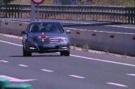 Imatge del radar que ha enxampat el conductor a gairebé 200 km/h.