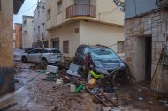 Conseqüències de les pluges torrencials al Montsià.