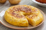 Imagen de archivo de una tortilla de patatas.
