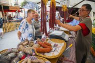 El Mercat ha hagut de plegar abans de temps per l'avís de precipitacions abundants