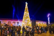 Imatge de les llums de Nadal de Constantí.