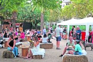 Imatge d’arxiu de la zona de bar en la darrera edició del Festival Pròleg de Cambrils al parc del Pescador.