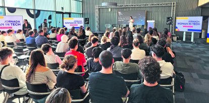 Fotografia d’arxiu de la passada edició de la jornada Woman in Tech.
