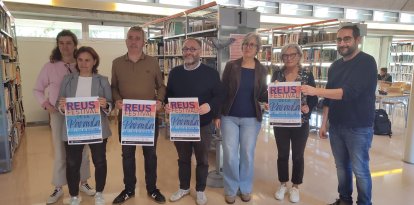 Fotografia de l’acte de presentació del Festival de la Paraula a la Biblioteca Xavier Amorós.