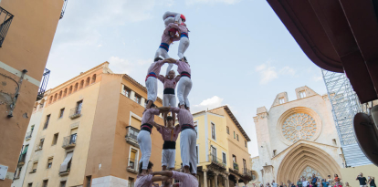 Ahir van protagonitzar una nova jornada del 'Tarragona, ciutat de castells'.