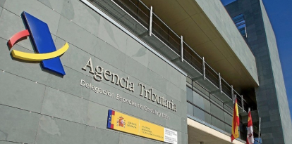 Imatge del logotip de l'Agència Tributària.