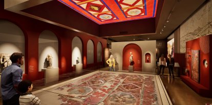 Render de la nova museïtzació del MNAT.