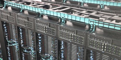 Una part del MareNostrum 5, el nou superordinador del Barcelona Supercomputing Center.