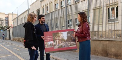 Presentació de la reforma del carrer Dr Ferran de Reus.