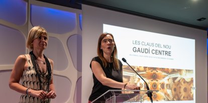 Presentació del projecte guanyador del concurs d'idees de renovació del Gaudí Centre.