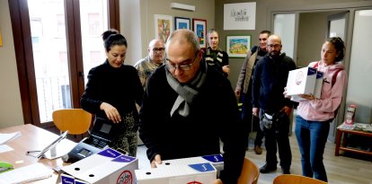 La plataforma Aturem els molins presenta les al·legacions a l’Ajuntament de Montbrió del Camp