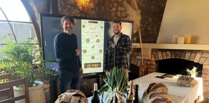 Gerard Cañellas i Arnau Pérez, impulsors del projecte.