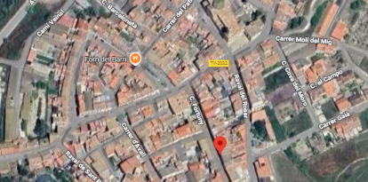 El foc ha tingut lloc al número 5 del carrer d'En Fortuny.