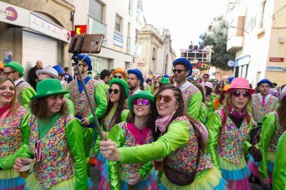 Imatges de la rua del diumenge al matí