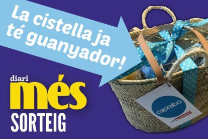 Sorteo de la Cistella de Caprabo en el Diari Més