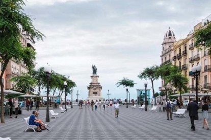 Render de com quedaria la rambla.