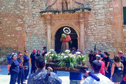 La procesión de Sant Jaume, que se llevará a cabo mañana a mediodía, es uno de los principales actos de la festividad.