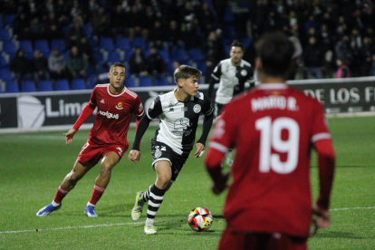 Fotografia del partit entre Nàstic i Unionistes.
