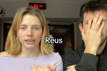 Captura de pantalla del TikTok en qüestió.