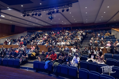 Imatge d'una edició anterior del FRAME Film Festival.