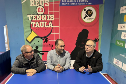 Imatge de la presentació aquest matí al CTT Ganxets.