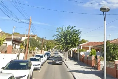 Imatge d'arxiu de l'avinguda Alemanya de Segur de Calafell.