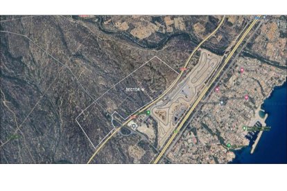 Imatge del Sector N de l'Ametlla de Mar.