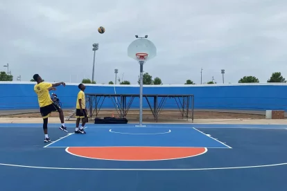 Imagen de las pistas 3x3 de baloncesto.