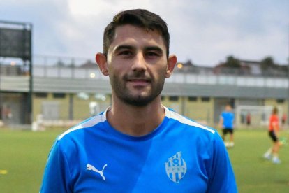 El tècnic del primer equip de la Fundació, Adri Calderón