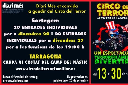 Et convidem al Circo del Terror.
