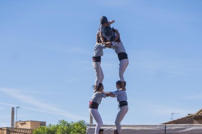 Concurs de Castells a Torredembarra.