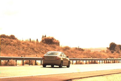 Imatge del vehicle capturat per un radar.