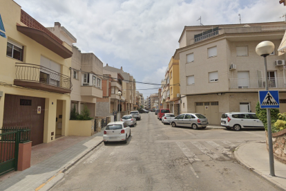 Imatge del carrer Garraf del Vendrell.