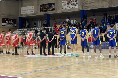 Es va fer un minut de silenci pels afectats per la DANA.