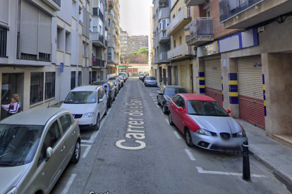 Imatge del carrer banys de Reus.