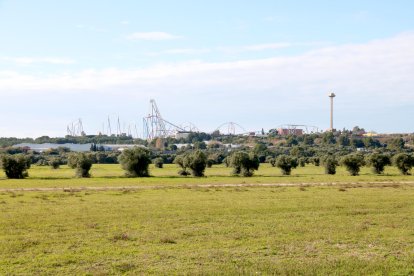 Terrenys on s'hauria de construir el Hard Rock.