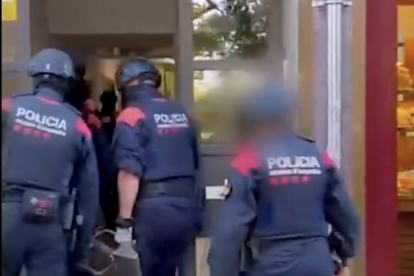 Imatge d'un dels escorcolls de l'operatiu