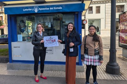El número premiat ha estat el 77.768, que s'ha venut al quiosc de la Rambla Nova de Tarragona