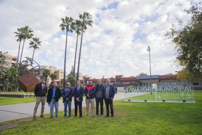 Alguns treballadors i exempleats van concentrar-se el desembre per denunciar la seva situació.