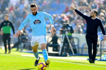 David Juncà en la seva etapa en el Celta.