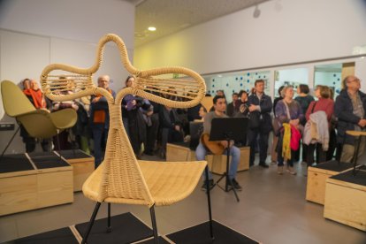 La inauguració de l’exposició es va fer aquest dimarts al vespre.