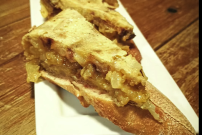 Imatge d'arxiu d'un pintxo de Latreva de Tarragona.