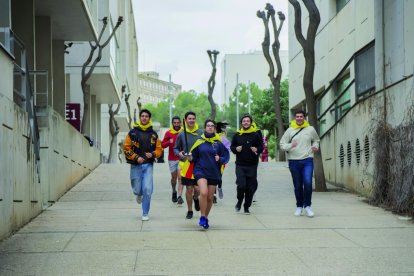 El recorregut va començar al Campus Sescelades i va finalitzar al Campus Catalunya de la URV.