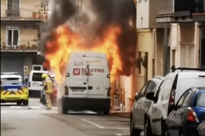 Imatge del vídeo de la furgoneta cremant