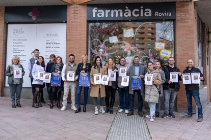 Guanyadors dels aparadors de Carnaval a Tarragona.