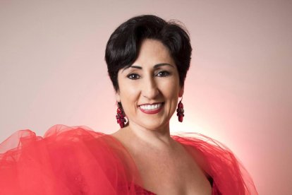 La soprano Begoña Alberdi, que cantarà aquest dissabte al concert.