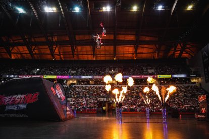 Imatge de l'espectacle de Freestyle World Tour a Lisboa.