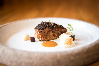 Imagen de uno de los platos del restaurante El Terrat (Tarragona).